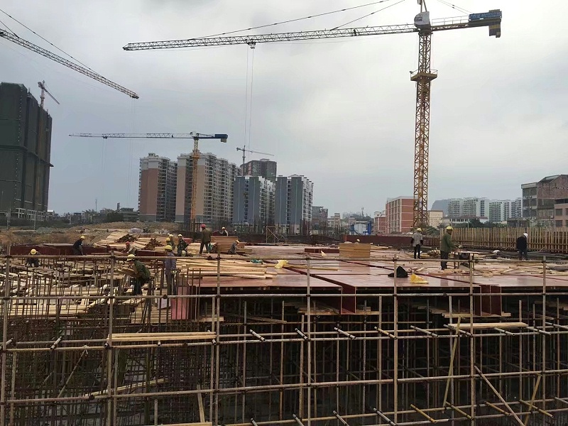 建筑工地現場實圖 建筑工地現場實圖